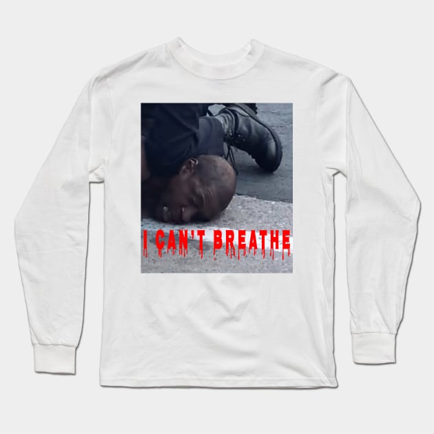 i can't breathe Long Sleeve T-Shirt by Arimasstore